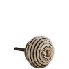 Porcelain Mixed Colour Door Knob