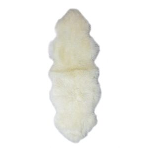 Silky Double Sheepskin Rug Ivory